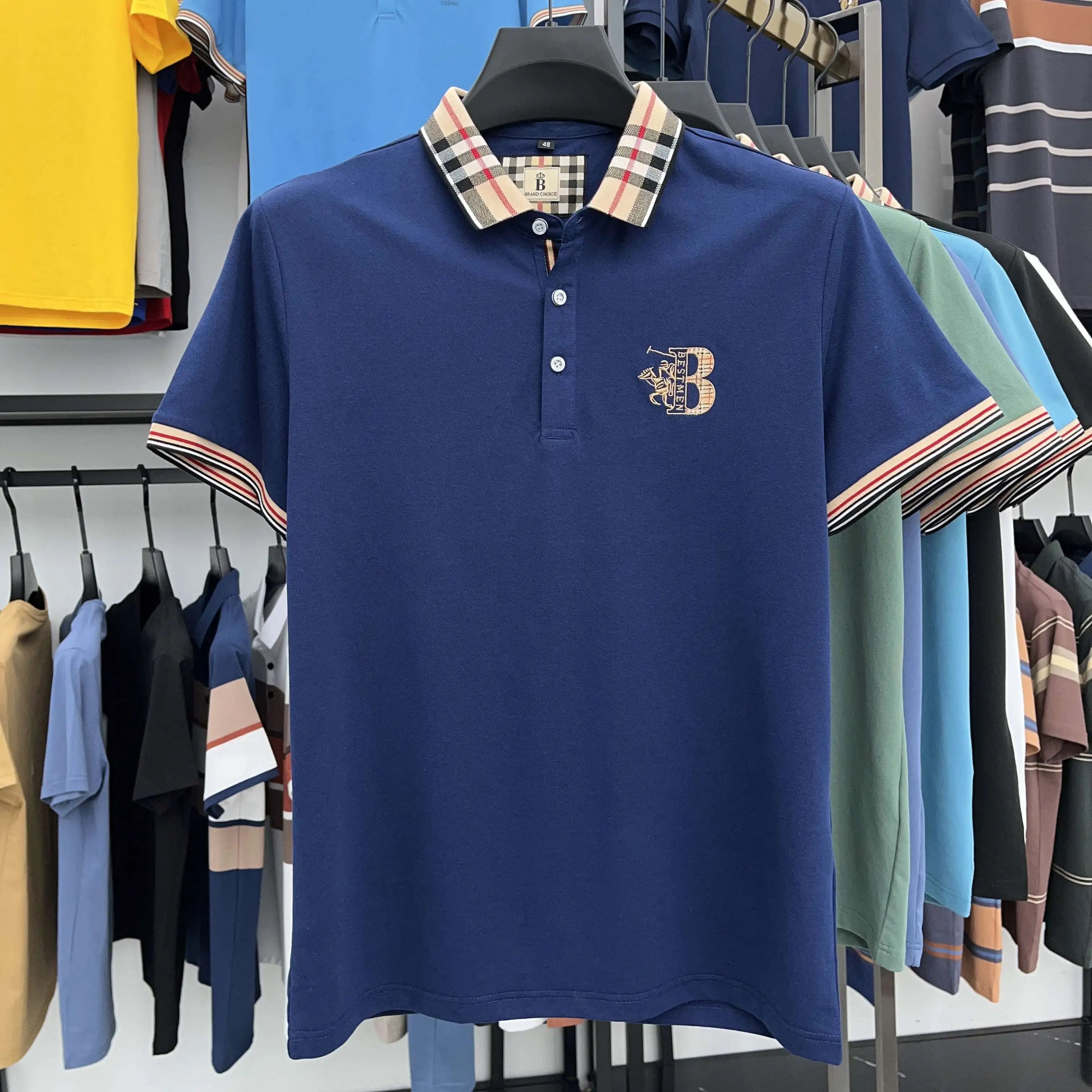Bestmen Polo Ricamato – Eleganza in Ogni Dettaglio