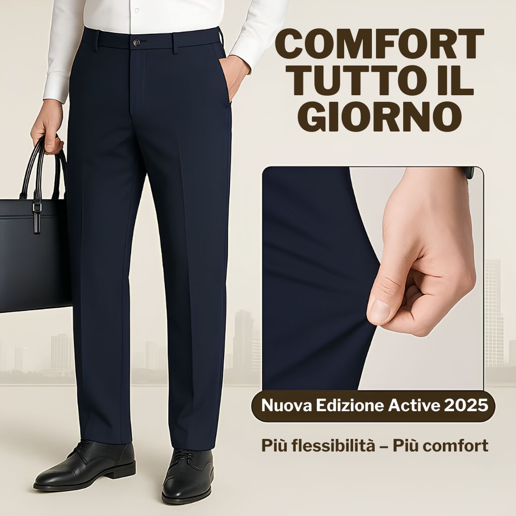 Pantaloni da Uomo Ultrastretch – Comfort e Flessibilità