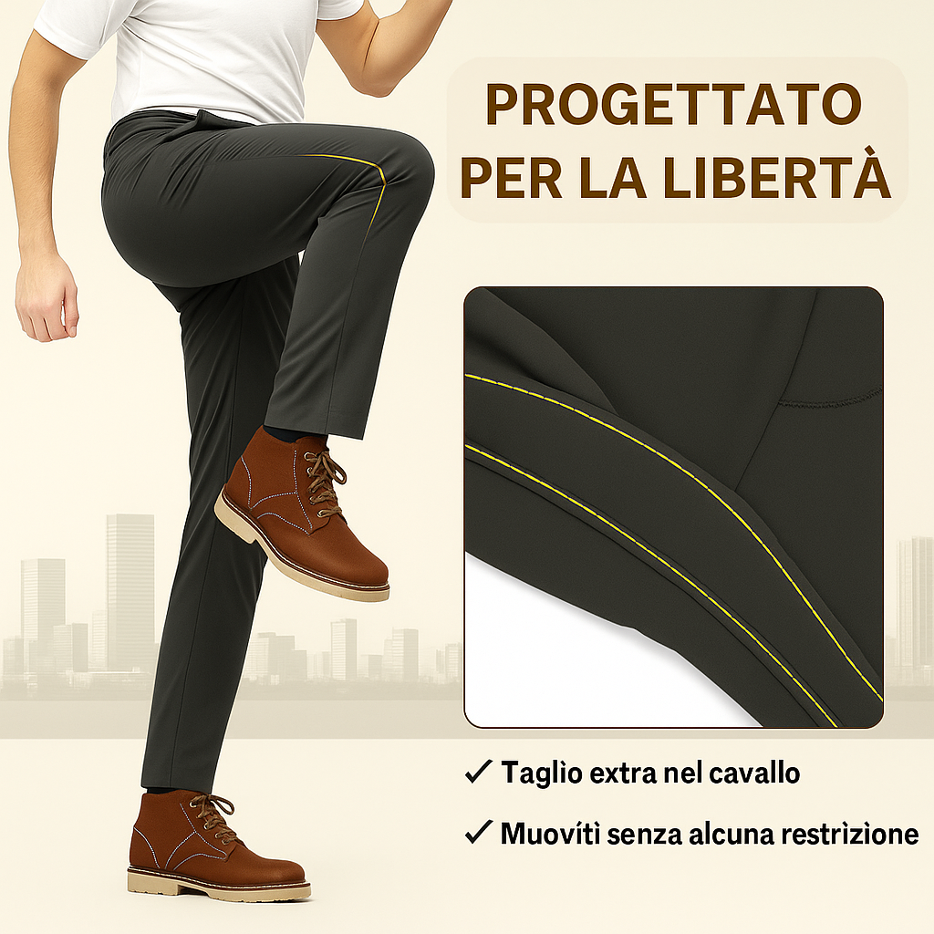 Pantaloni da Uomo Ultrastretch – Comfort e Flessibilità