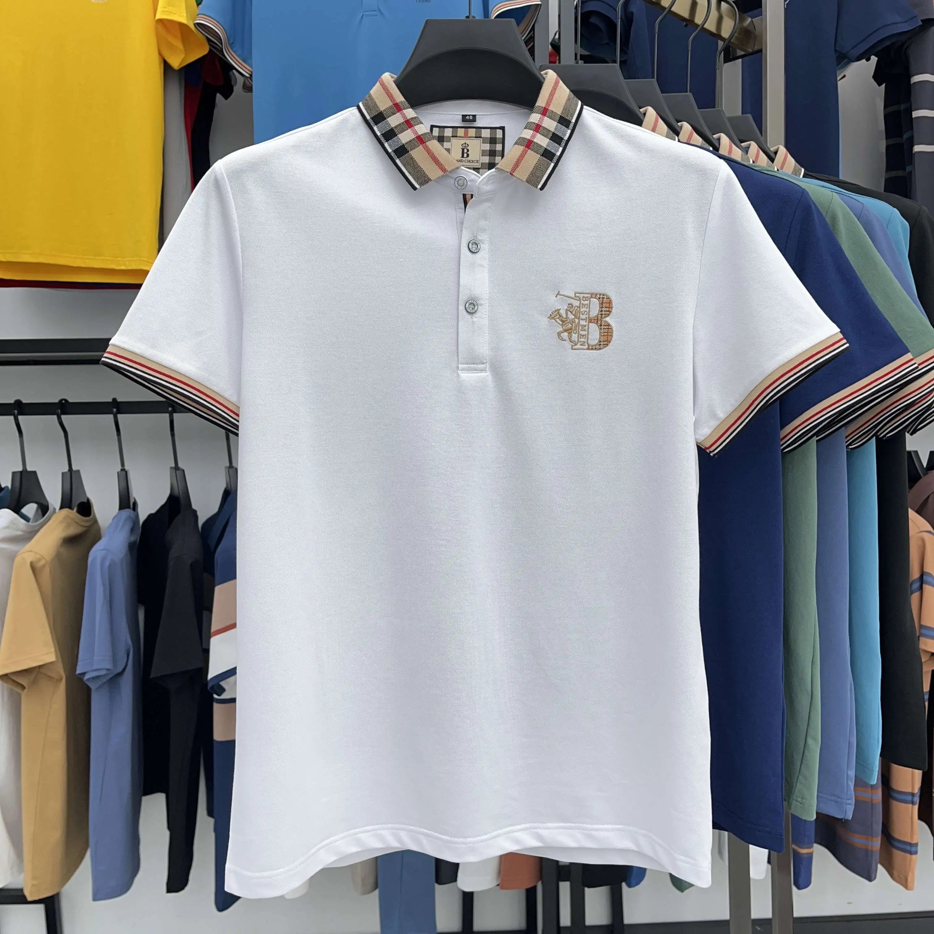 Bestmen Polo Ricamato – Eleganza in Ogni Dettaglio