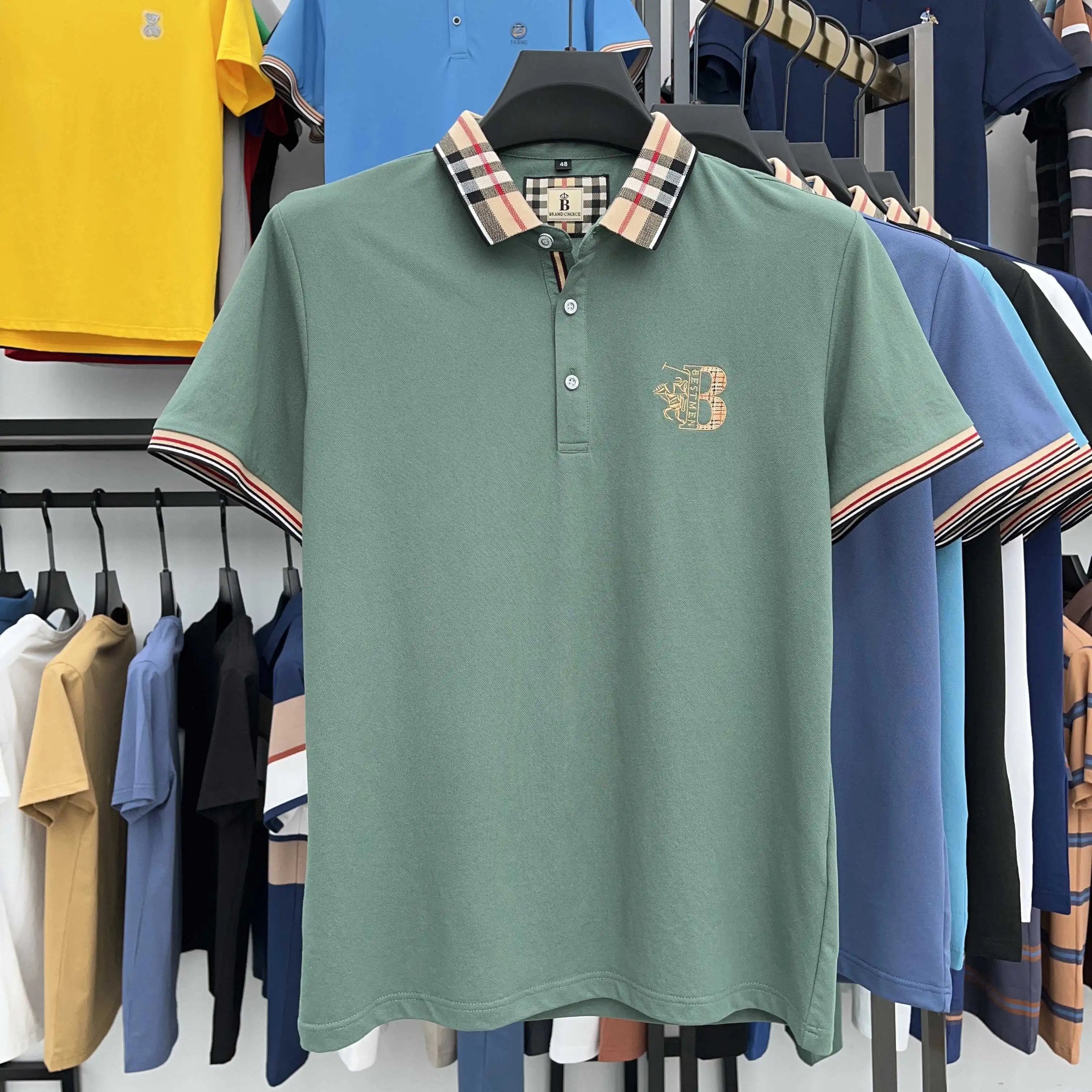 Bestmen Polo Ricamato – Eleganza in Ogni Dettaglio
